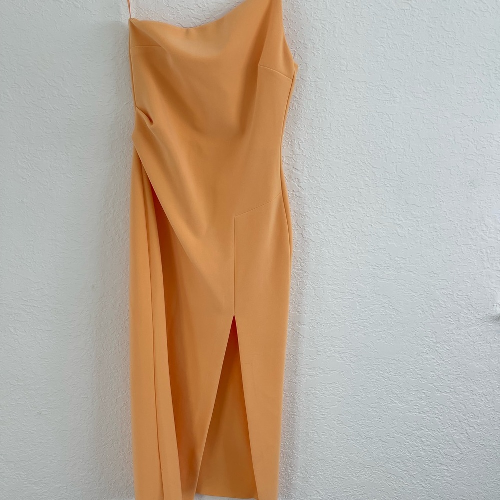Bec + Bridge Ruby Asym Midi dress